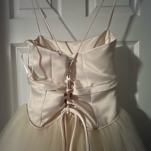 Ivory Wedding or Prom/Graduation Dress- Custom made - Picture 5 of 6